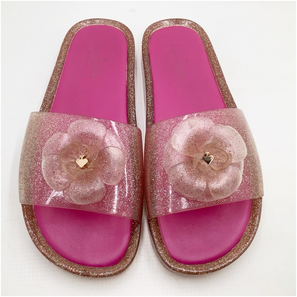 {Kate Spade} Sparkly Jelly Sandals